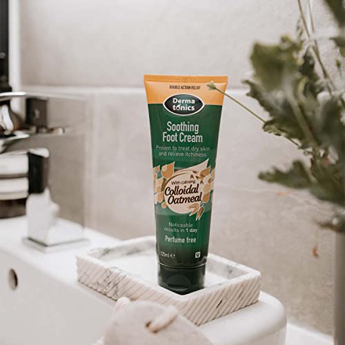 Dermatonics Soothing Foot Cream with Colloidal Oatmeal, 125ml
