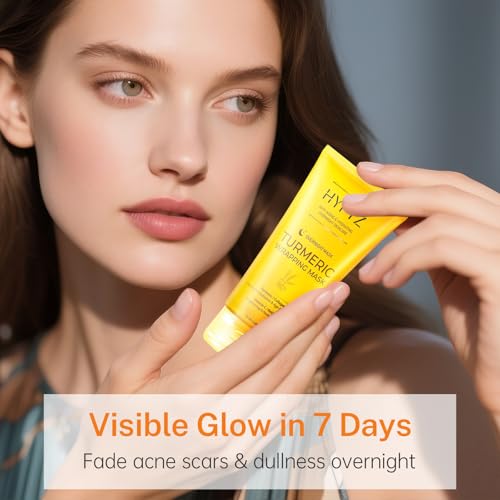Realori Turmeric Face Mask with Vitamin C & Collagen - Overnight Wrinkle & Brightening Skincare