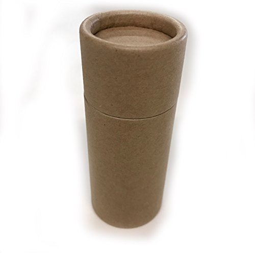 Empty Cardboard Deodorant Containers - 2.5 oz Push-Up Tubes (6-Pack)