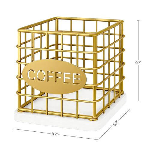 Coffee Pod Holder for K Cup & Nespresso - Large Capacity Organizer
