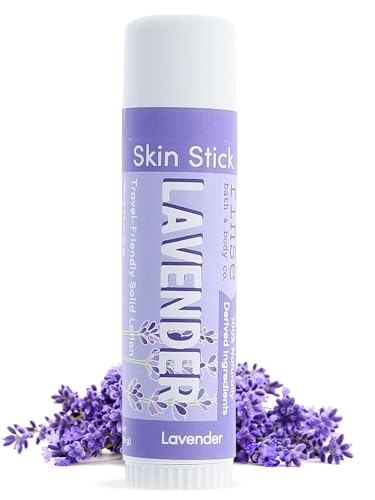 Rinse Bath & Body Lavender Solid Lotion Stick - 0.5 oz Natural Moisturizer