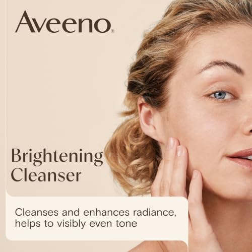 Aveeno Positively Radiant Brightening Facial Cleanser, 11 oz - Gentle Daily Wash