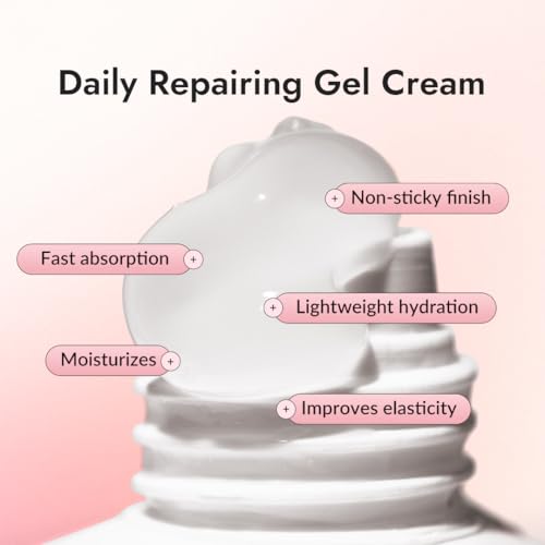 MIZON Snail Recovery Gel Cream 1.5 Fl Oz - Hydrating Skin Care with Snail Mucin & Hyaluronic Acid