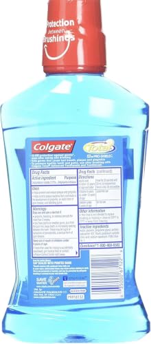 Colgate Total Pro-Shield Alcohol Free Mouthwash, Spearmint - 500mL