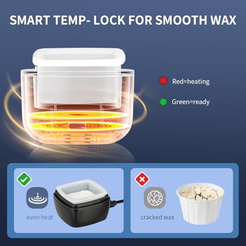 Nose Wax Kit for Men & Women - Ear Hair Removal with 120g Wax