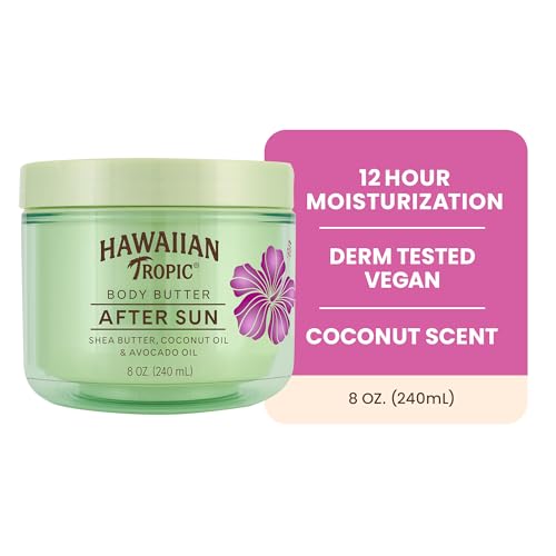 Hawaiian Tropic After Sun Body Butter with Coconut Oil - 8 Oz