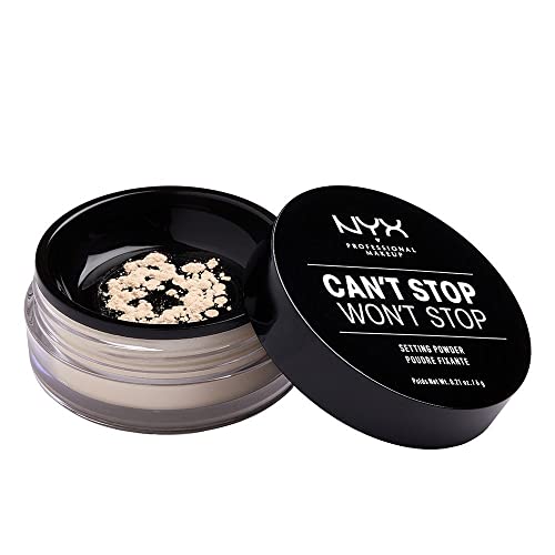 NYX Can't Stop Won't Stop Loose Setting Powder - Light 0.21oz