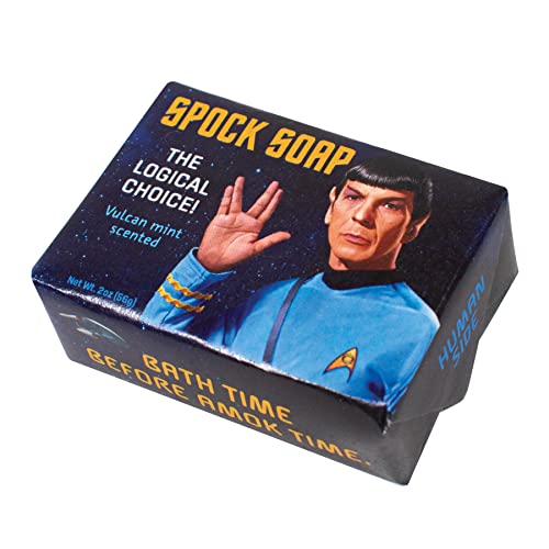 Spock Soap Peppermint Aloe 2oz Travel Guest Bar - Made in USA