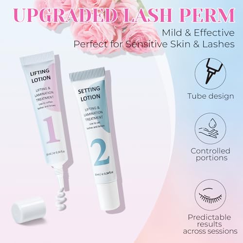 Lomansa Lash Lifting and Setting Lotion – Professional DIY Home Lash Lift