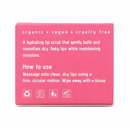Watermelon Sugar Lip Scrub - Vegan Exfoliator for Smooth Lips