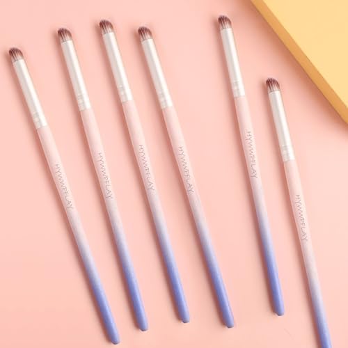 6-Piece Ombre Nail Brush Set - Gradient Nail Art Design Tools