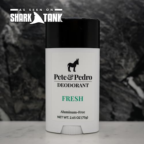 Pete & Pedro Aluminum-Free Deodorant - Eucalyptus Scent 2.65 oz