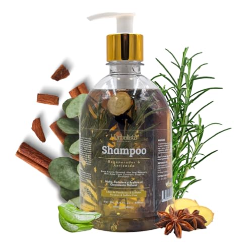 Herbalista Viral Herbal Shampoo 500ml - Natural Hair Growth & Strength