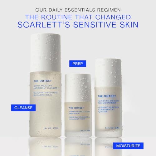 The Outset Squalane Daily Face Moisturizer - Hydrating Barrier Repair Cream