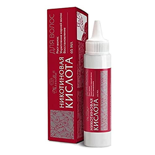Mirrolla Nicotinic Acid Hair Growth Serum - Vitamin B3 Scalp Treatment 65ml