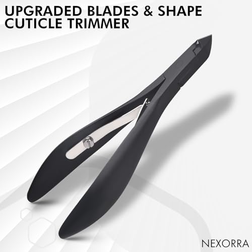 Premium Cuticle Nipper Stainless Steel Clipper for Manicure & Pedicure