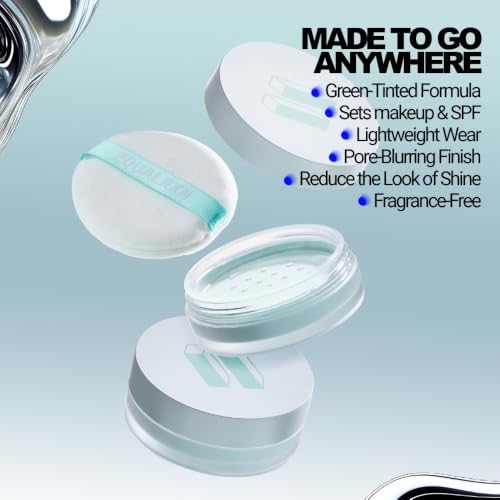 EqualRXN Spirulina Zinc Treatment Loose Powder for Oily Skin