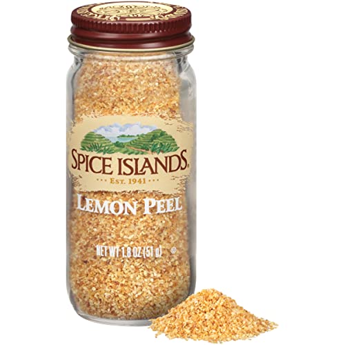 Spice Islands Lemon Peel Zest, 1.8 Ounce - Fresh Flavor