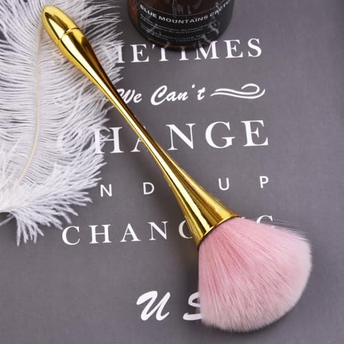 Ycyan Nail Dust Brush - Soft Powder Remover for Manicure Art