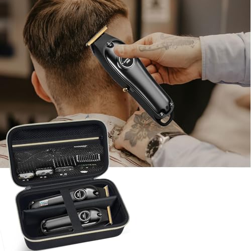 Grapsa Gold Hair Clipper Case for Professional Trimmers - Storage Holder