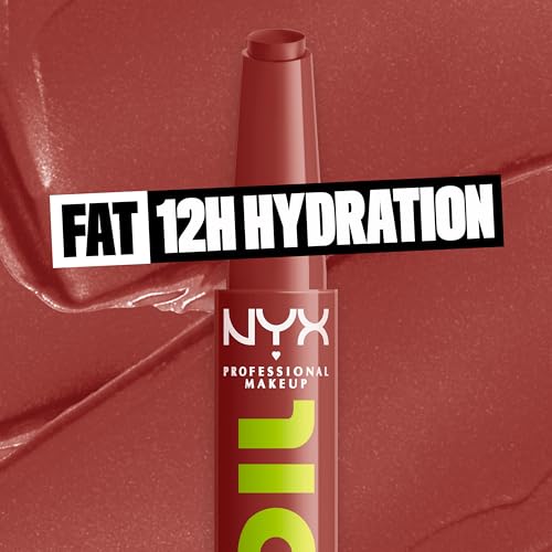 NYX Fat Oil Lip Balm - Lightweight, Buildable Vegan Lip Color