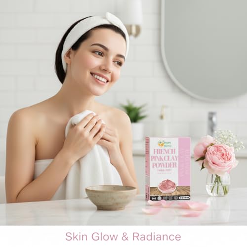 French Pink Clay Powder for DIY Face Masks & Soap Making - 2 oz