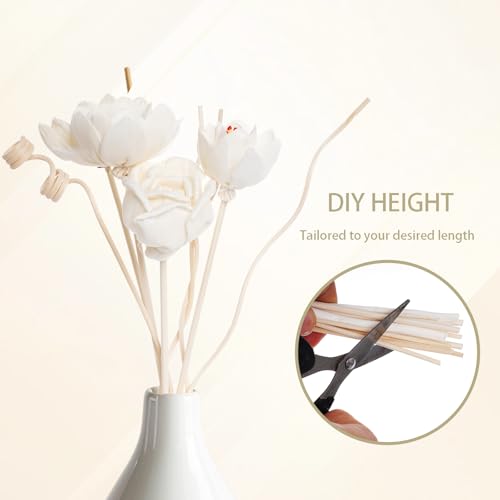 14-Piece Natural Flower Reed Diffuser Sticks Set for Home Decor
