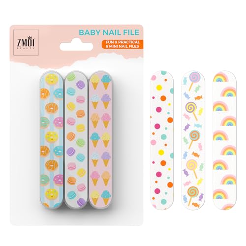 Gentle Baby Nail File - Colorful Mini Emery Boards for Toddlers