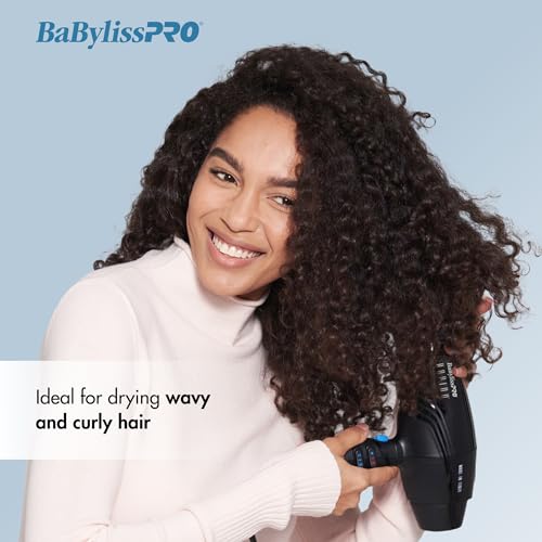 BaBylissPRO Snap-On Diffuser for Rapido & Brava Hair Dryers