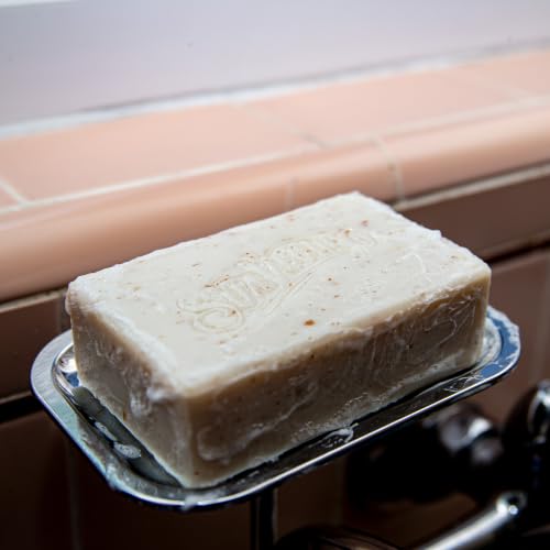 Suavecito Whiskey Bar 6 oz Exfoliating & Moisturizing Bar Soap — Pack of 6, Masculine Scent