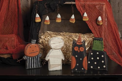 Primitives by Kathy Chunky Mummy Sitter - Halloween Decor