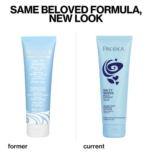Pacifica Salty Waves 5-in-1 Beach Hair Balm, 4 Fl Oz