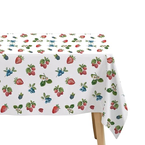 Berry Birthday Party Tablecloth Set - 3 Disposable Table Covers