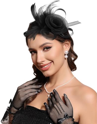 Elegant Women's Fascinator Headband for Wedding Tea Party & Cocktail