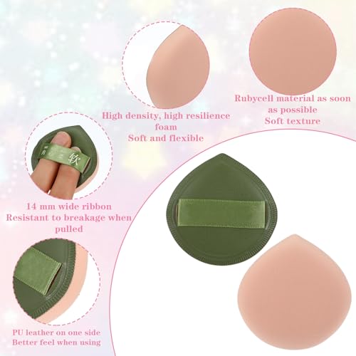 Ymapinc 5-Pack Makeup Sponges - Soft, Latex-Free Foundation Puffs