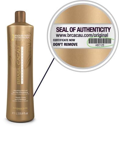 Brasil Cacau Keratin Thermal Treatment - 3-Step Hair Repair System for Smooth, Shiny Hair