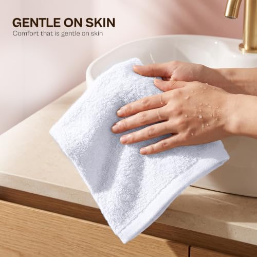 Utopia Towels 12 Pack Cotton Washcloths - 12x12 Soft & Absorbent