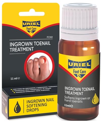 URIEL Ingrown Toenail Treatment Kit 0.37 fl oz - Home Nail Care & Softening Solution