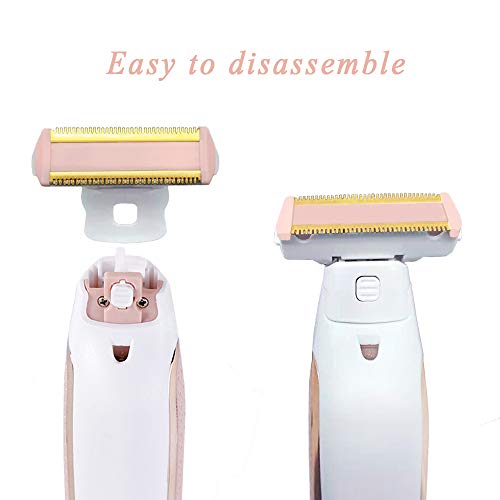 8PCS Ladies Shaver Replacement Head + Cleaning Brush for Finishing Touch Flawless
