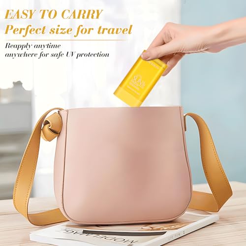 CAJALLIN SPF 50+ PA++++ Sunscreen Stick Pack of 2 - Water-Resistant, Non-Greasy, Travel Size