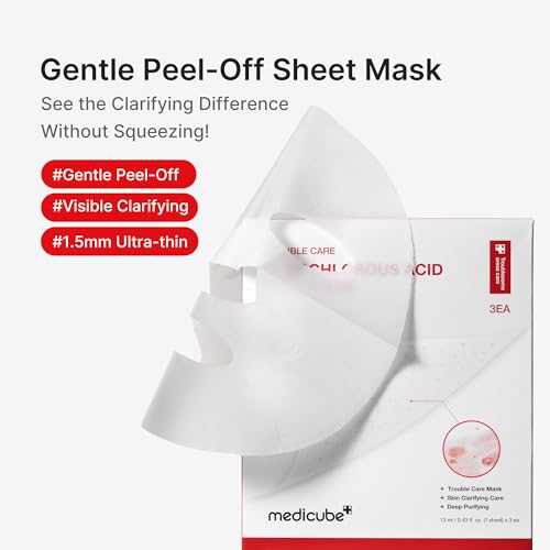 medicube Hypochlorous Acid Peel-Off Sheet Mask - Pore Clearing 3-Pack