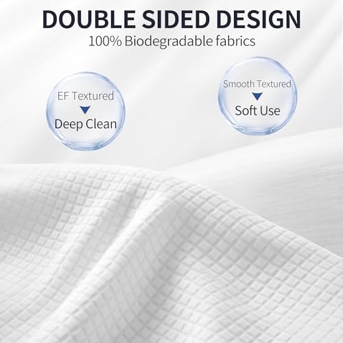 Disposable Ultra Soft Facial Towels - 50 Count, 7.8"x7.8"