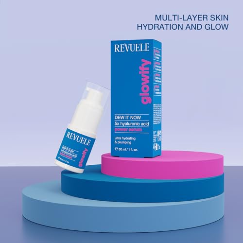 Revuele Dew It Now Power Facial Serum 1 Fl Oz - Hydrating Vegan Skincare