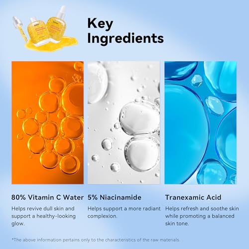 XIANUI Vitamin C Niacinamide Brightening Face Serum - Hydrating & Glow