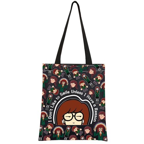I Don't Like To Smile Makeup Bag - CMNIM 90s TV Show Merch, TE Black