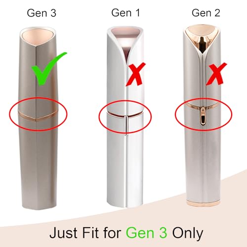 Innobeaut Gen 3 Replacement Heads for Flawless Facial Remover - 2 Pack