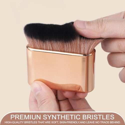KINGMAS Vegan Self Tanner Brush for Smooth Body Makeup Application