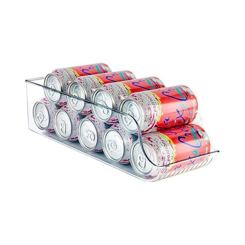 Stackable Soda Can Organizer for Refrigerator & Pantry Storage