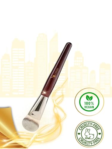 BLISSHI Foundation Makeup Brush - Soft Vegan Brush for Liquid & Cream
