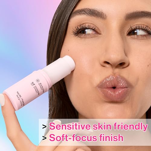 wet n wild Impossible Primer Stick - Vegan, Silicone-Free Makeup Base with Gooseberry & Jeju Blossom